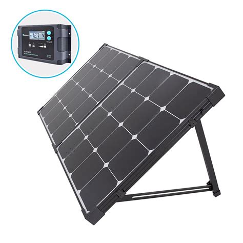 Renogy 100-Watt Eclipse Monocrystalline Portable Suitcase Off-Grid ...