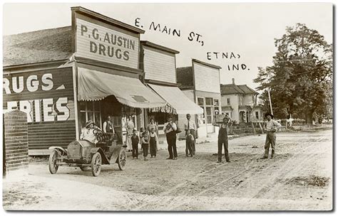 East Main Street, Etna, Indiana | c1910 postcard view of a B… | Flickr