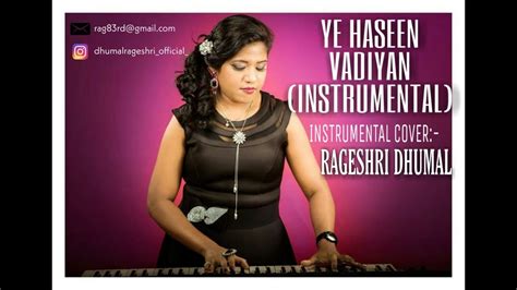 Ye haseen wadiya instrumental - officeloced