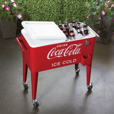 Outdoor Ice Chest Beverage Cooler Ideas For Your Patio or Deck