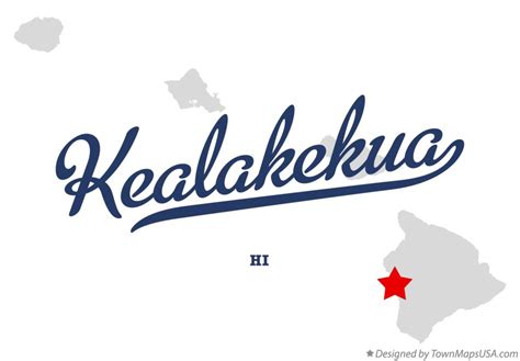 Map of Kealakekua, HI, Hawaii