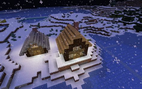 Winter Village! Must View! Minecraft Map