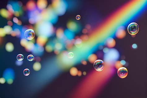 Premium Photo | Colorful bubbles background