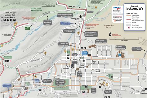 Jackson Hole Map - Jackson Hole Traveler