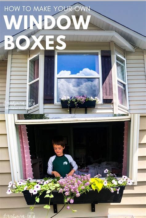 DIY Window Box Tutorial | Window boxes diy, Diy window, Window box