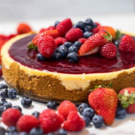 Mixed Berry Cheesecake - Kolby Kash