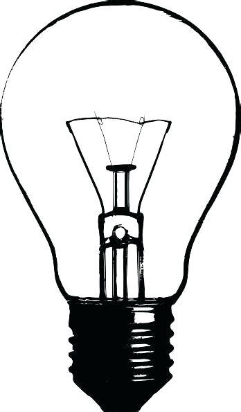 Light Bulb Outline Vector at Vectorified.com | Collection of Light Bulb ...