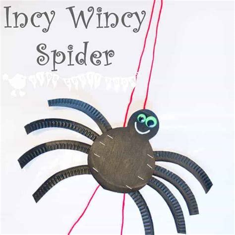 Climbing Incy Wincy Spider (Itsy Bitsy Spider) - Kids Craft Room