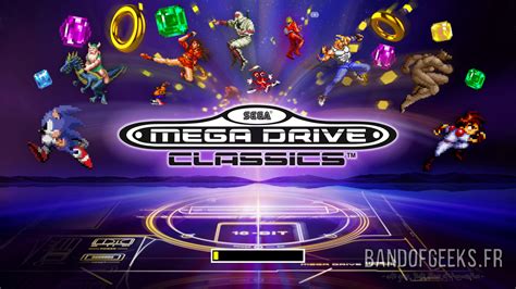 Test de Sega Mega Drive Classics [PS4] - Band of Geeks