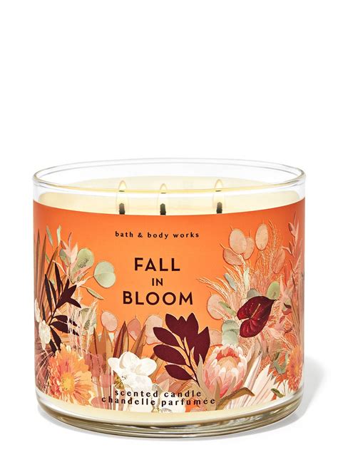 Fall in Bloom 3-Wick Candle | Bath and Body Works