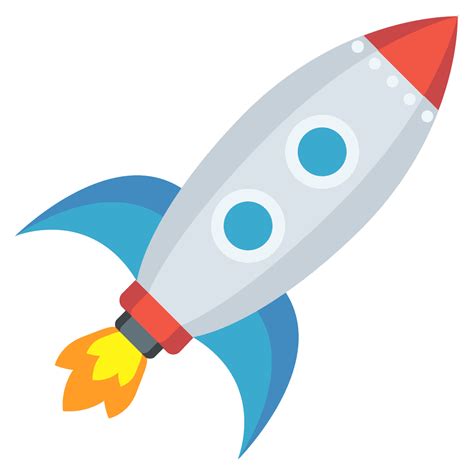 Rocket Emoji Clipart. Free Download Transparent .Png