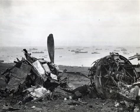 Wreckage of American Equipment, Beach of Iwo Jima, Februar… | Flickr