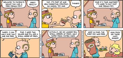 "First One's Free" | Food Comics | FoxTrot Comics by Bill Amend