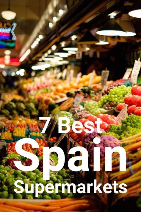 7 Best Supermarkets and Grocery Stores in Spain - Tony Travels | Supermarket, Spain, Madrid travel