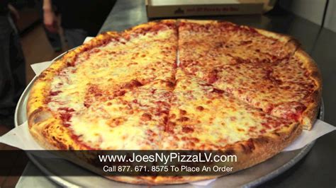 BEST Pizza Delivery in Las Vegas; Joe's New York PIzza By The Slice ...