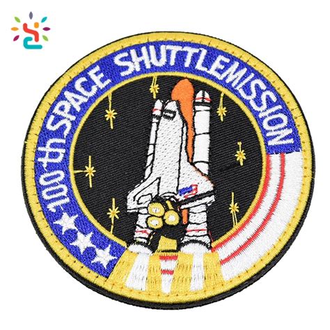 Classic Nasa Patch With Hook And Loop For Team Morale Woven Patch ...