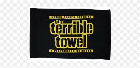 Pittsburgh Steelers Terrible Towel Car Interior Design, HD Png Download ...