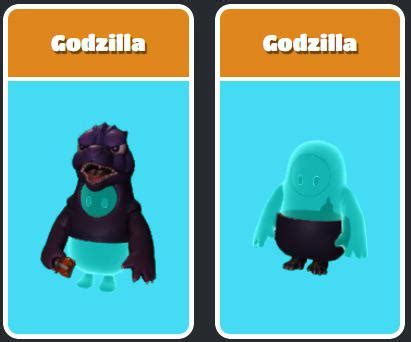 Leaked Godzilla skin for Fall Guys! : r/GODZILLA