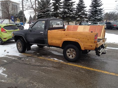 Wood truck bed | Diy truck bedding, Wooden truck bedding, Custom truck beds