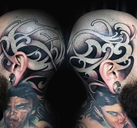 Share more than 73 tattoo side head - in.coedo.com.vn