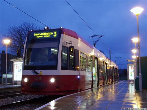 Picture of Croydon Tramlink tram 2548 at King Henry's Drive stop : TheTrams.co.uk