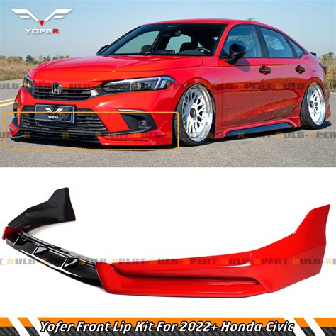 For Honda Civic Body Kit Spoiler 2022-2023 Civic BSC-DK Rear Lip Rear Spoiler Front Shovel ...