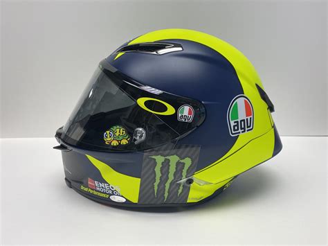 Valentino Rossi 2020 Sole Luna Helmet - Autographed Collectables