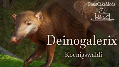 Deinogalerix - New Extinct Species (1.16) at Planet Zoo Nexus - Mods and community