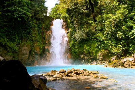 Rio Celeste Waterfall | Waterfall, Places to see, Beautiful places