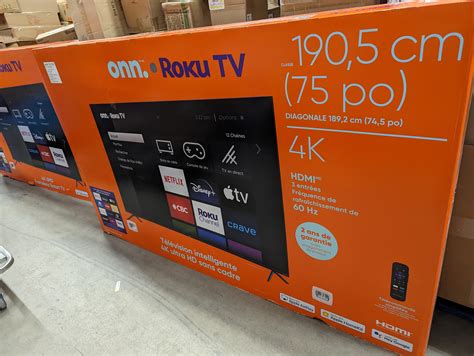 we have had all of the onn 75" returned that we've gotten it. SM ...