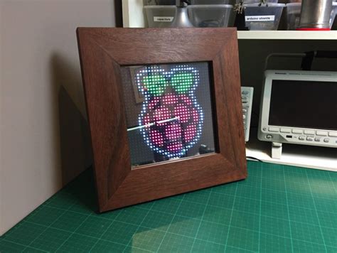 DIY Pixel Art Frame Using Raspberry Pi Zero - Electronics-Lab