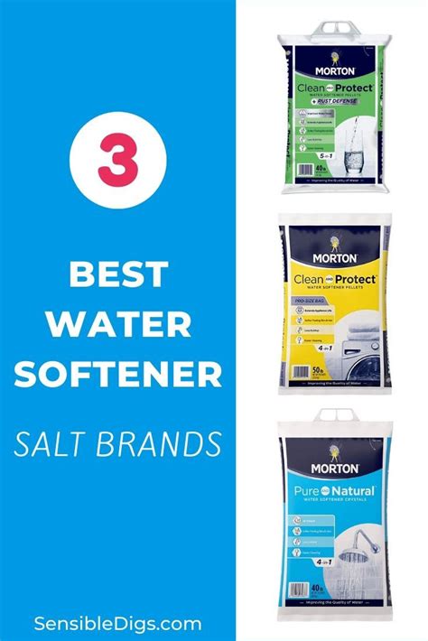 3 Best Water Softener Salt Brands | Water softener salt, Water softener ...