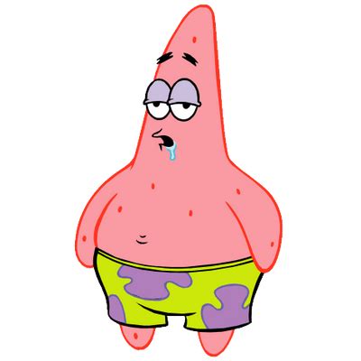 Patrick Star Running Happy transparent PNG - StickPNG