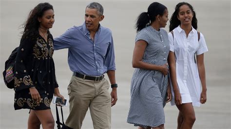 Barack Obama Admits He's Happy Daughters Malia & Sasha Are Back Home