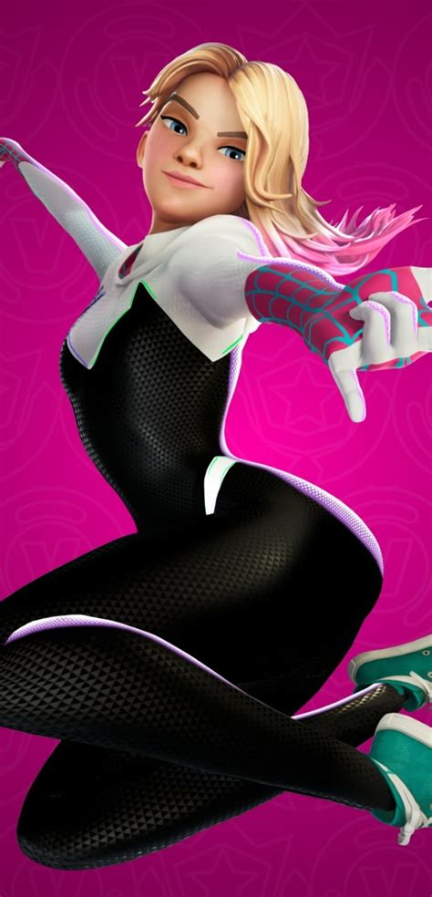 1080x2244 Resolution Spider Gwen without Mask Fortnite 1080x2244 Resolution Wallpaper ...