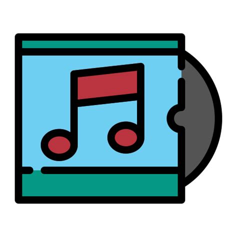 Album cover - Free multimedia icons