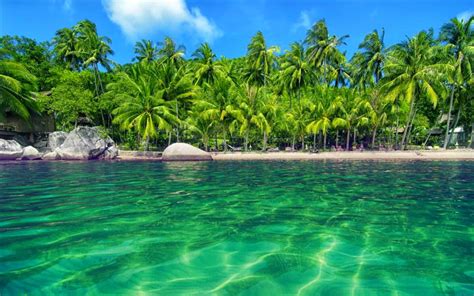 Beautiful Scenery Hd Beach (#542721) - HD Wallpaper & Backgrounds Download