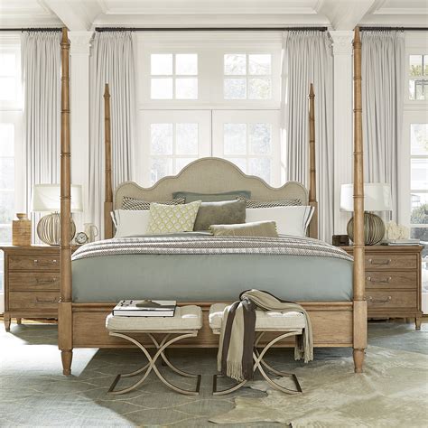 Universal Furniture Upholstered Four poster Bed & Reviews | Wayfair