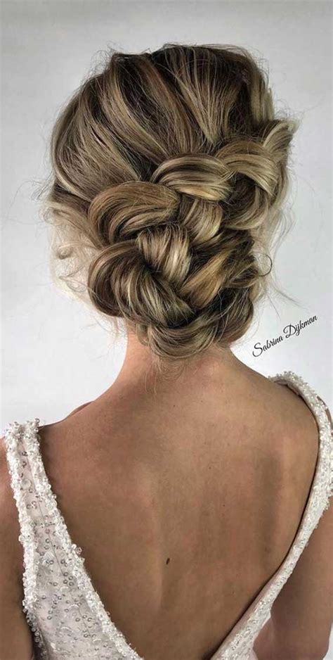 Chic Updo Hairstyles for Modern Classic Looks - Chunky Braid