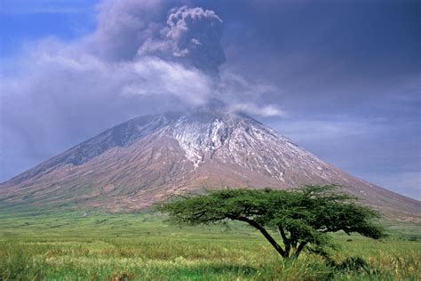 Ol Doinyo Lengai volcano, The 'Mountain of God', shows signs of eruption, threatening nearby ...