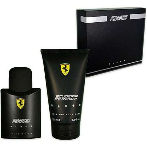 Scuderia Ferrari Black Eau De Toilette Gift Set For Men | Perfume N Cologne