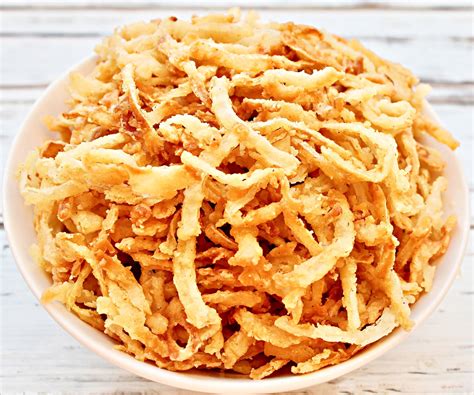 French Fried Onions - Vegan Recipe -This Wife Cooks™