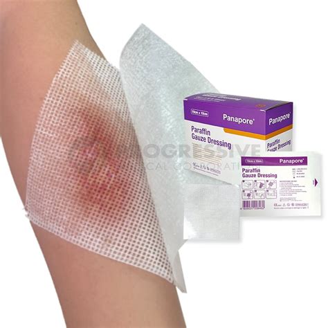 Panapore Paraffin Gauze Dressing – Progressive Medical Corporation