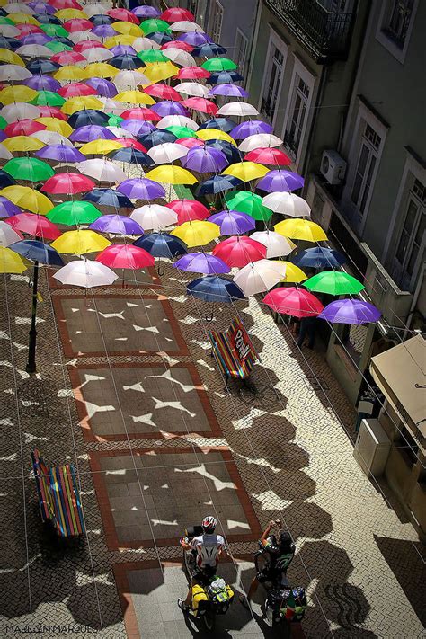 The World's Most Beautiful Street: Umbrella Sky in Agueda, Portugal [PICTURES] | jobfinder ...