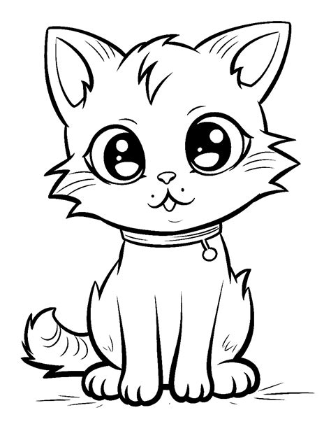 25 Kitten Coloring Pages: Free Cute Sheets