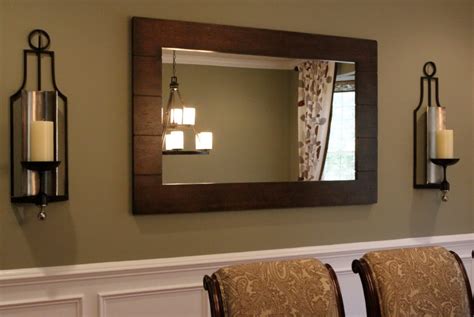 Hanging Dining Room Mirrors | Mirror dining room, Dining sconces, Dining room mirror wall
