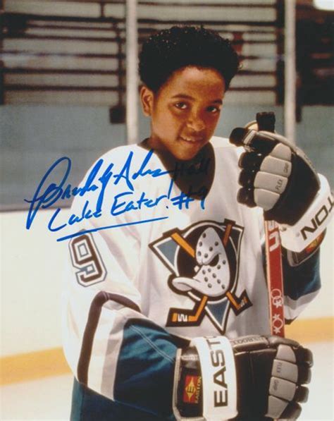 Brandon Adams autograph 8x10, Mighty Ducks; AWESOME INSCRIPTION | THE ...