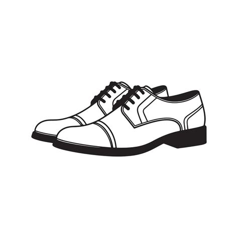 Formal Shoes Silhouette Logo 27624592 Vector Art at Vecteezy