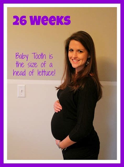 26 Weeks Pregnant Baby Bump - Sweet Tooth Sweet Life