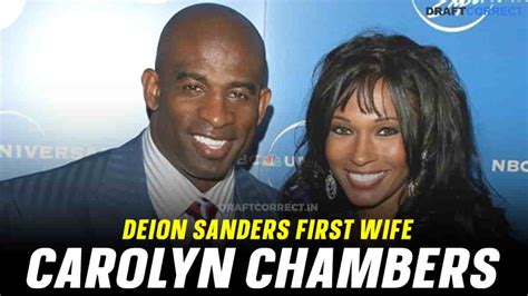 Deion Sanders First Wife Carolyn Chambers, Wedding, Divorce, Children, Ig - DraftCorrect.In